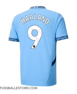 Günstige Manchester City Erling Haaland #9 Heimtrikot 2024-25 Kurzarm